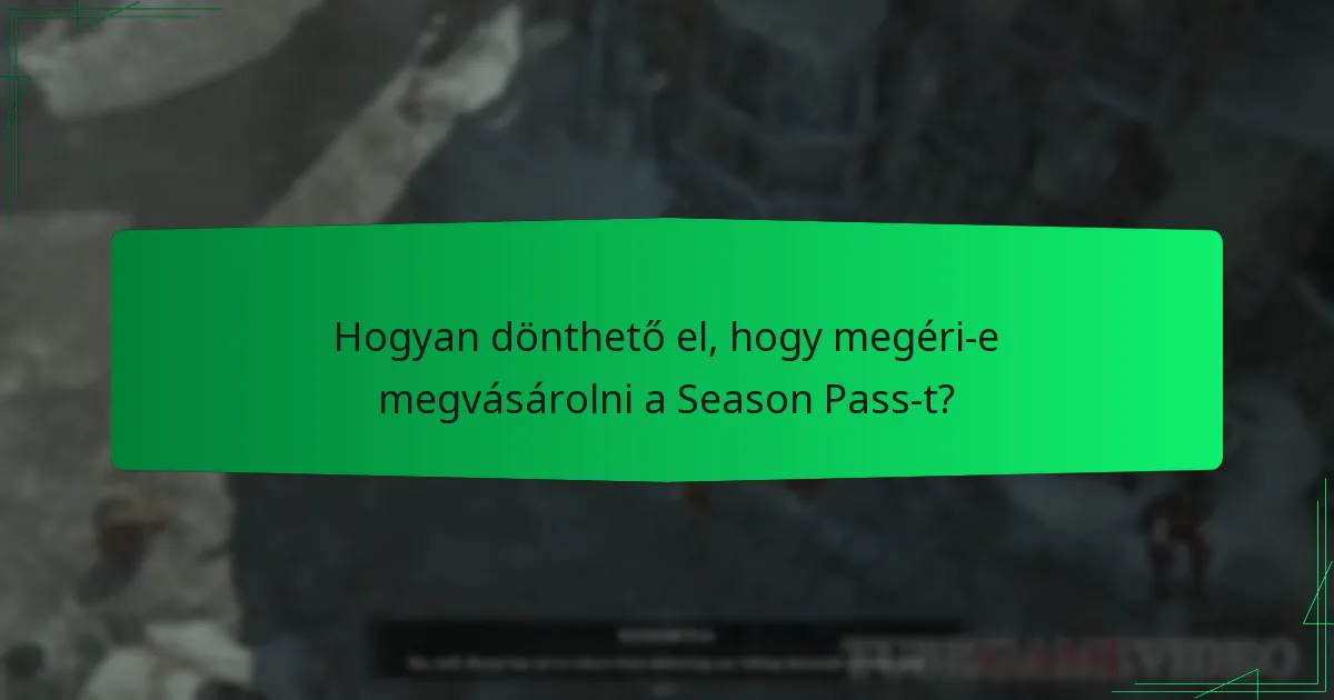 Hogyan fokozza a Season Pass a játékmenetet a Diablo IV-ben?
