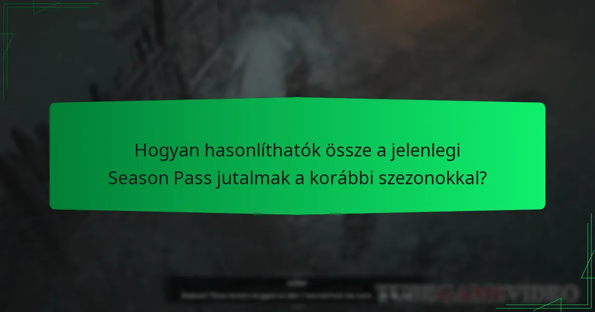 Milyen típusú jutalmak érhetők el a Diablo IV Season Pass-ban?
