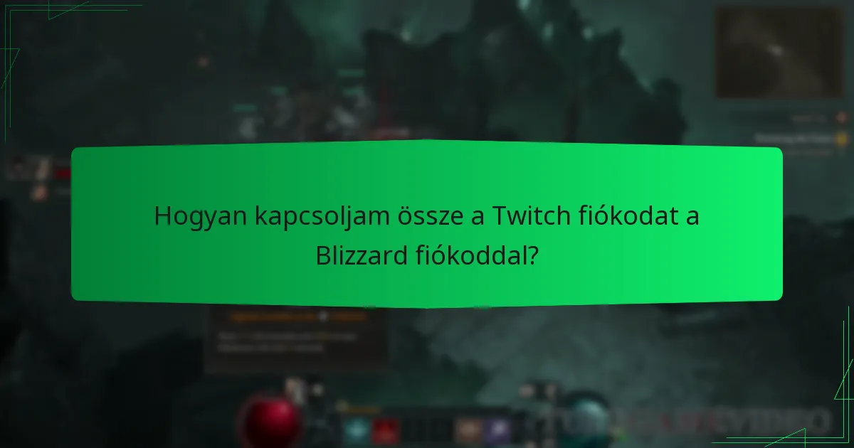 Hogyan kapcsoljam össze a Twitch fiókodat a Blizzard fiókoddal?